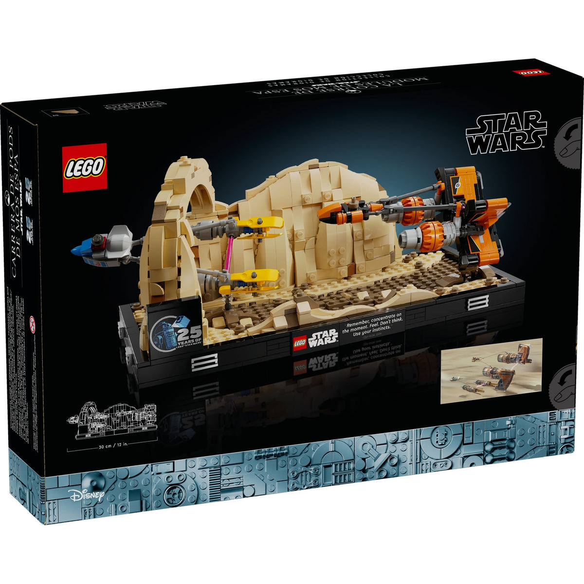 LEGO Star Wars Podrennen in Mos Espa-Diorama 75380