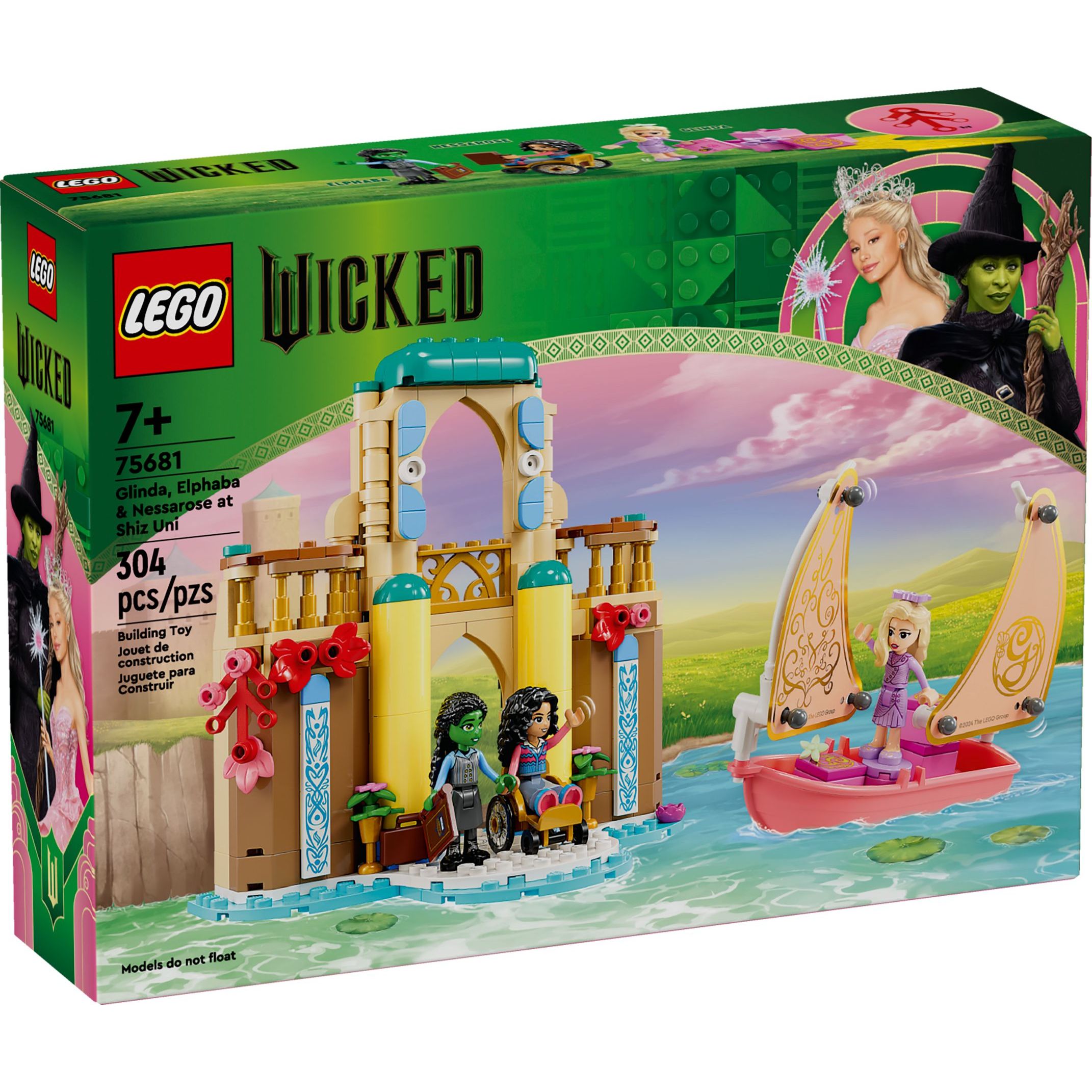 LEGO Wicked Glinda, Elphaba und Nessarose an der Uni 75681