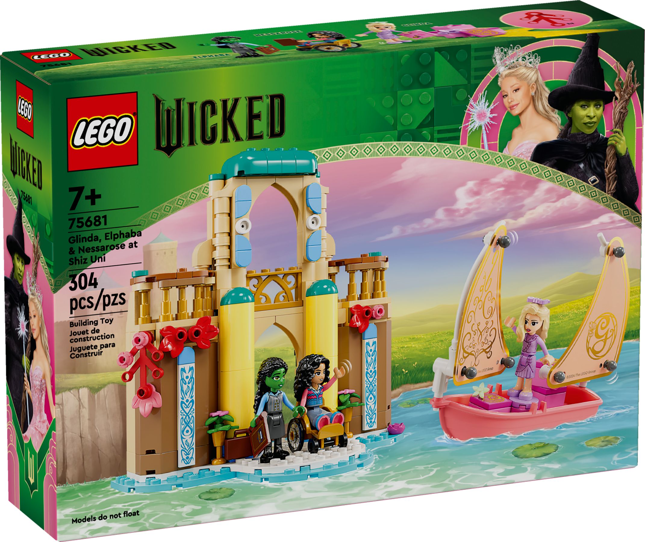 LEGO Wicked Glinda, Elphaba und Nessarose an der Uni 75681