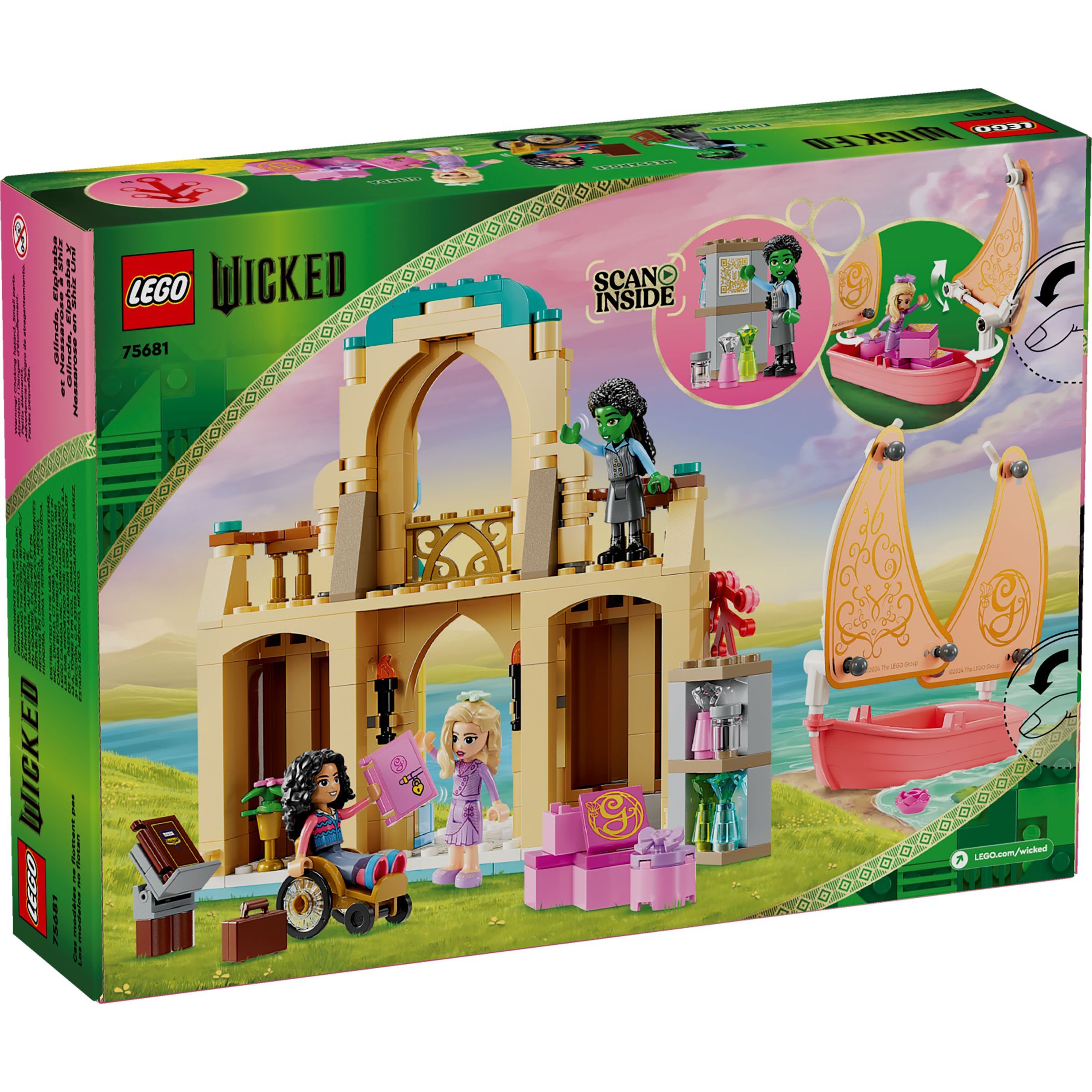 LEGO Wicked Glinda, Elphaba und Nessarose an der Uni 75681
