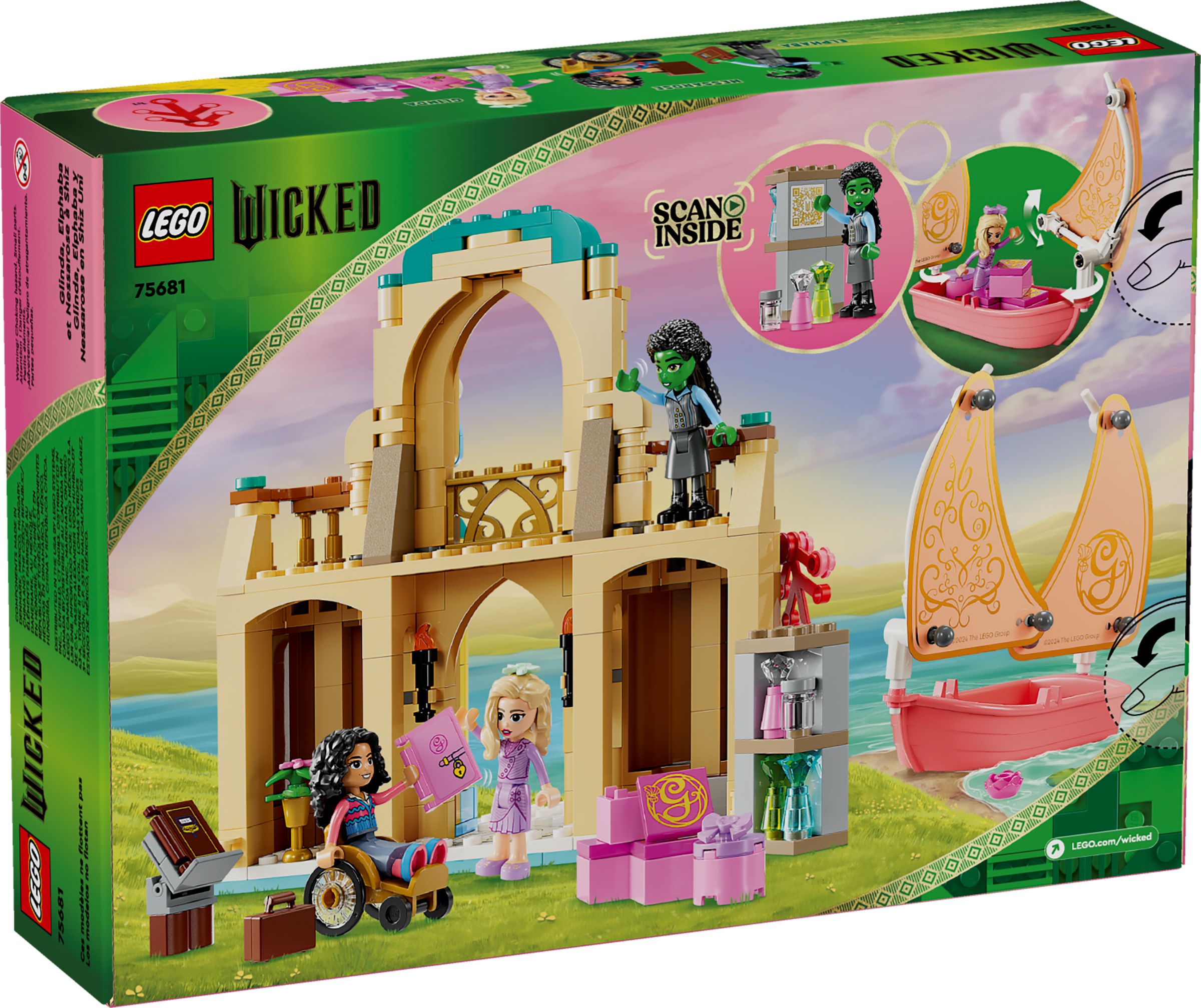 LEGO Wicked Glinda, Elphaba und Nessarose an der Uni 75681
