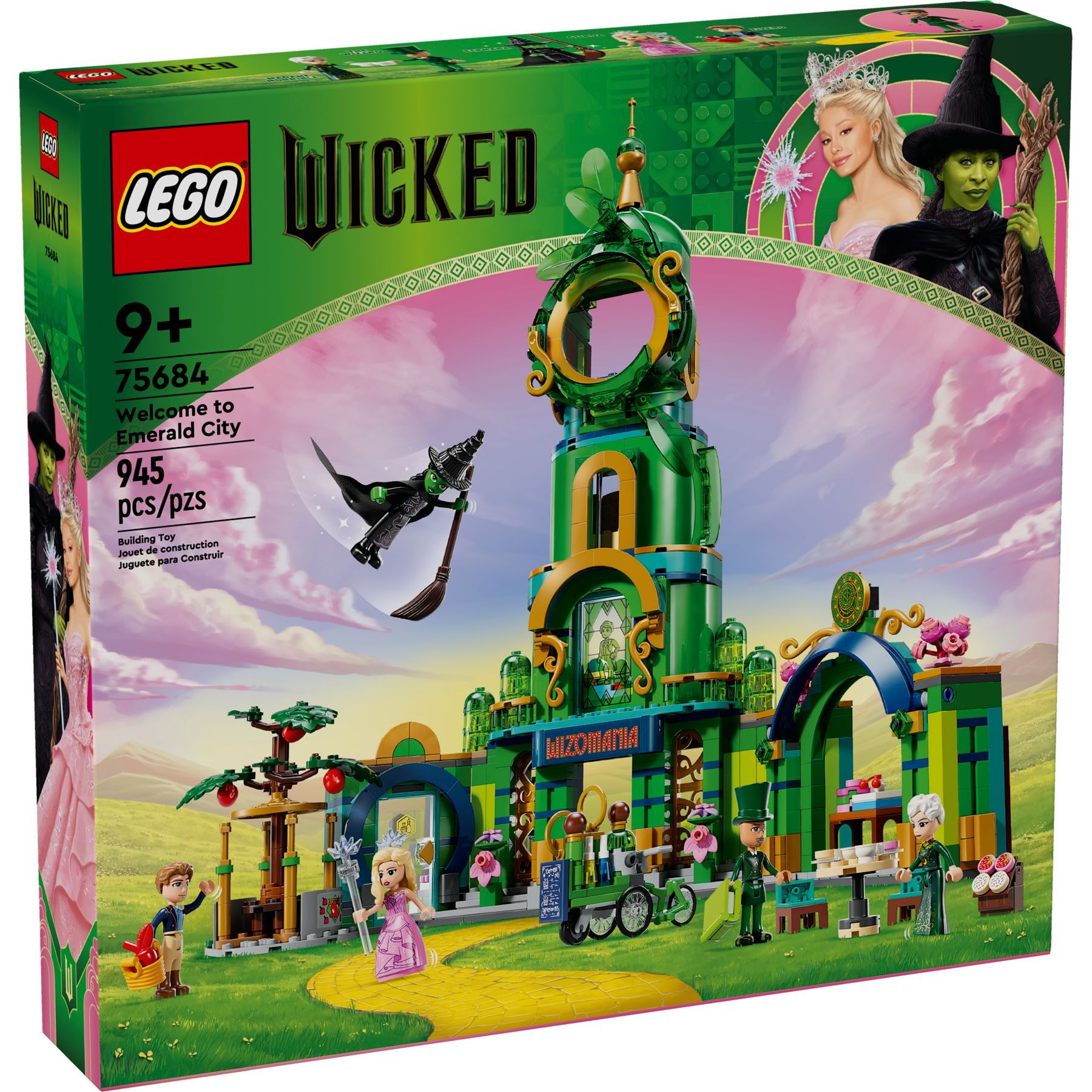 LEGO Wicked Willkommen in Emerald City 75684