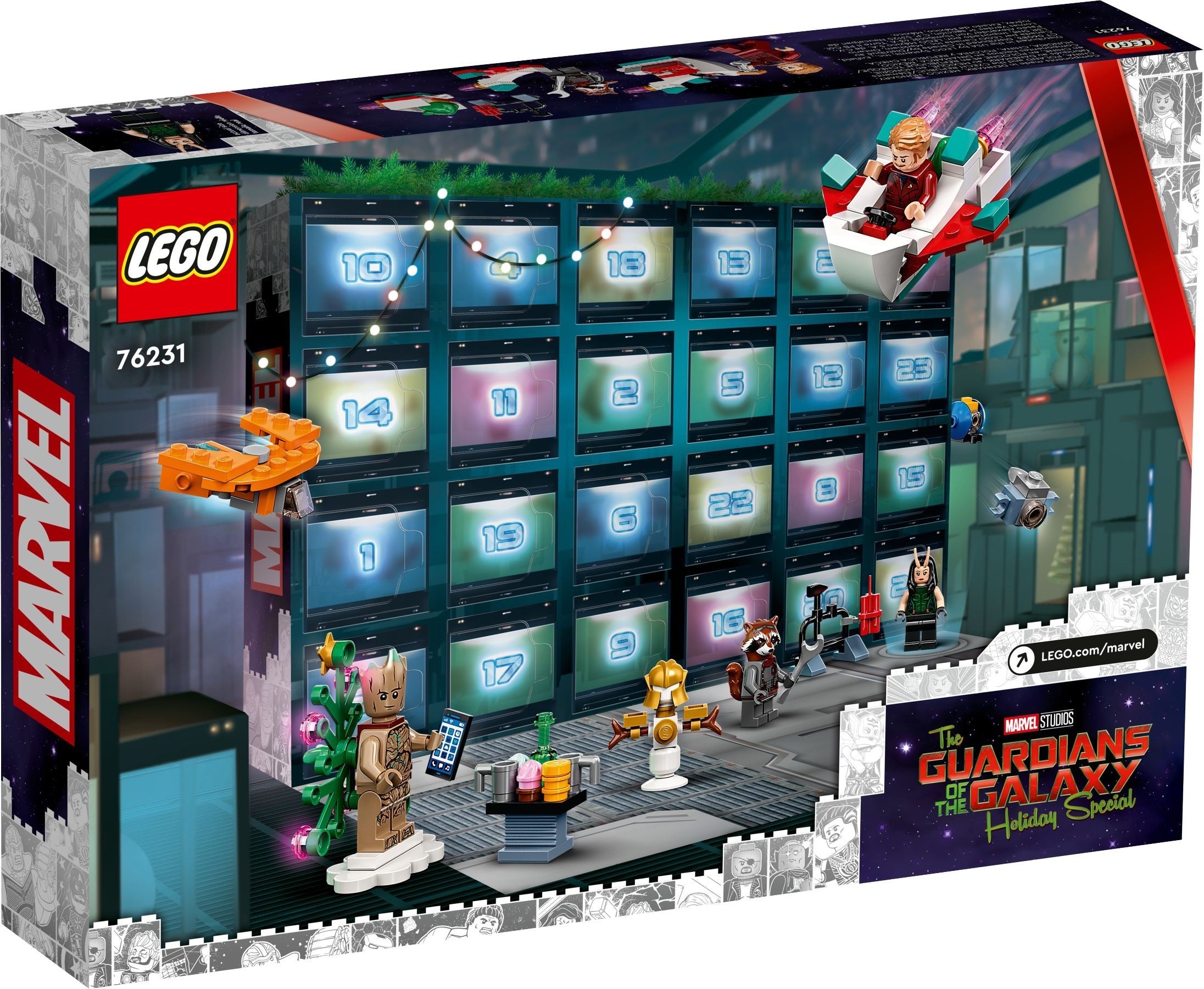 LEGO Marvel Guardians of the Galaxy Adventskalender 76231