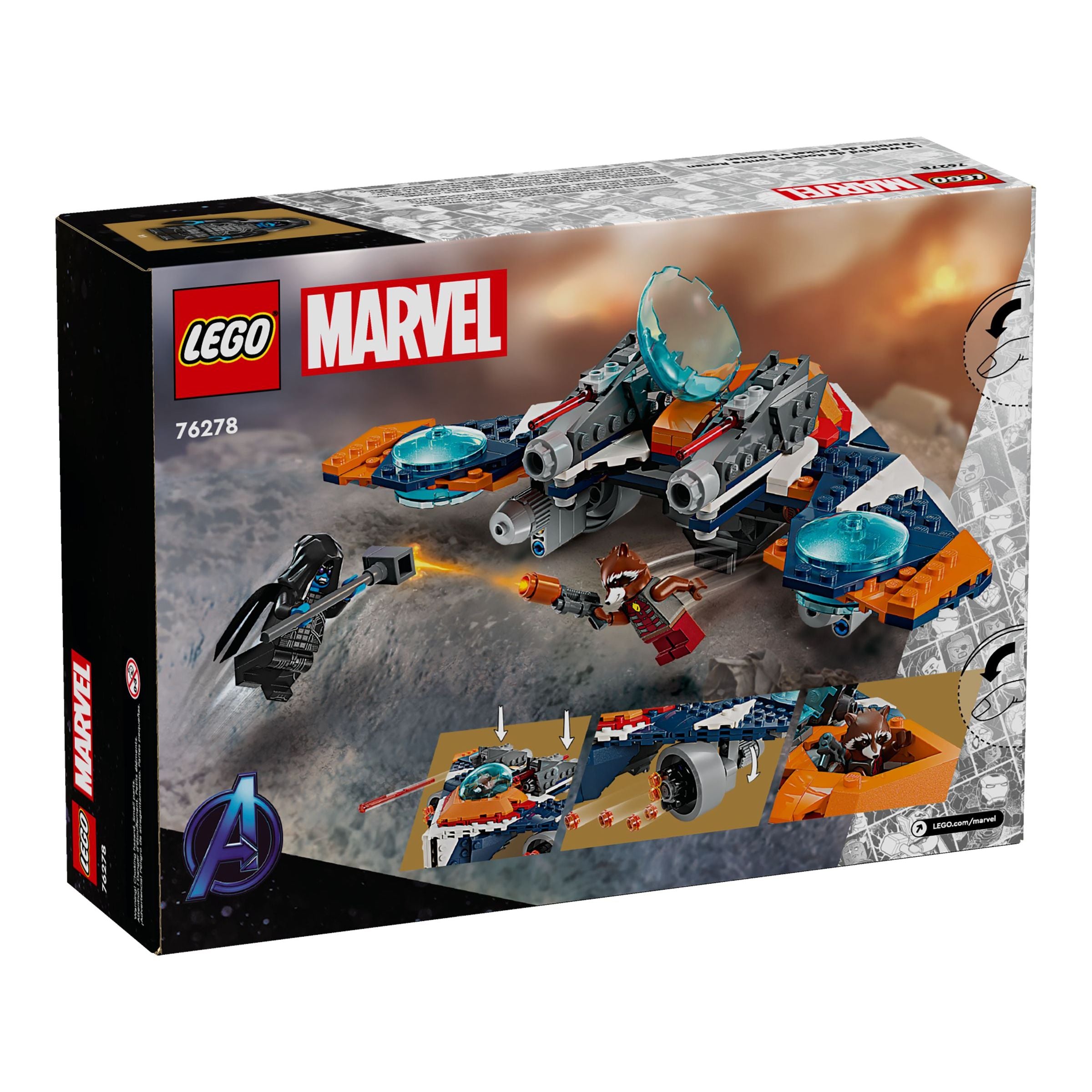 LEGO Marvel Rockets Raumschiff vs. Ronan 76278