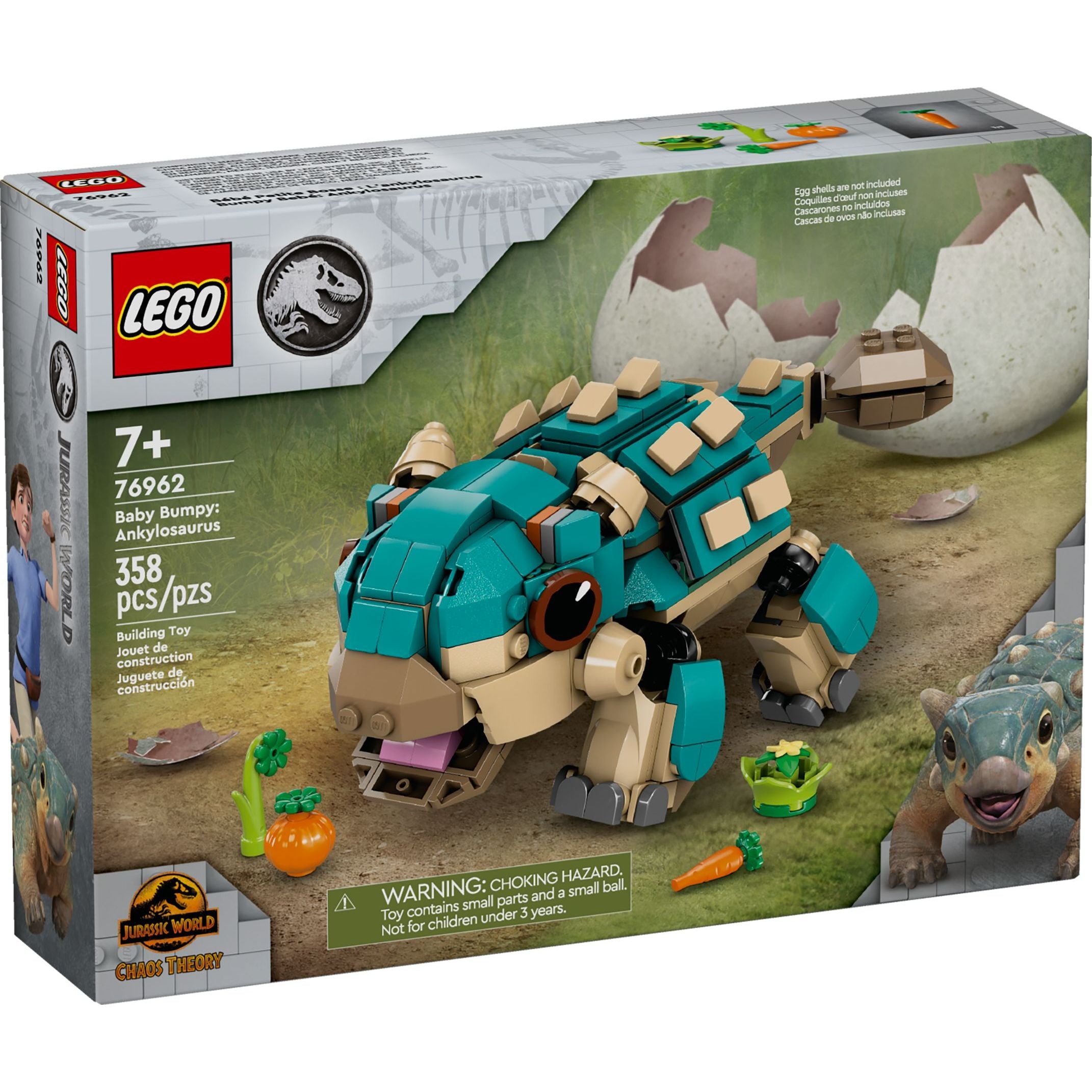 LEGO Jurassic World Baby Bumby: Ankylosaurus 76962