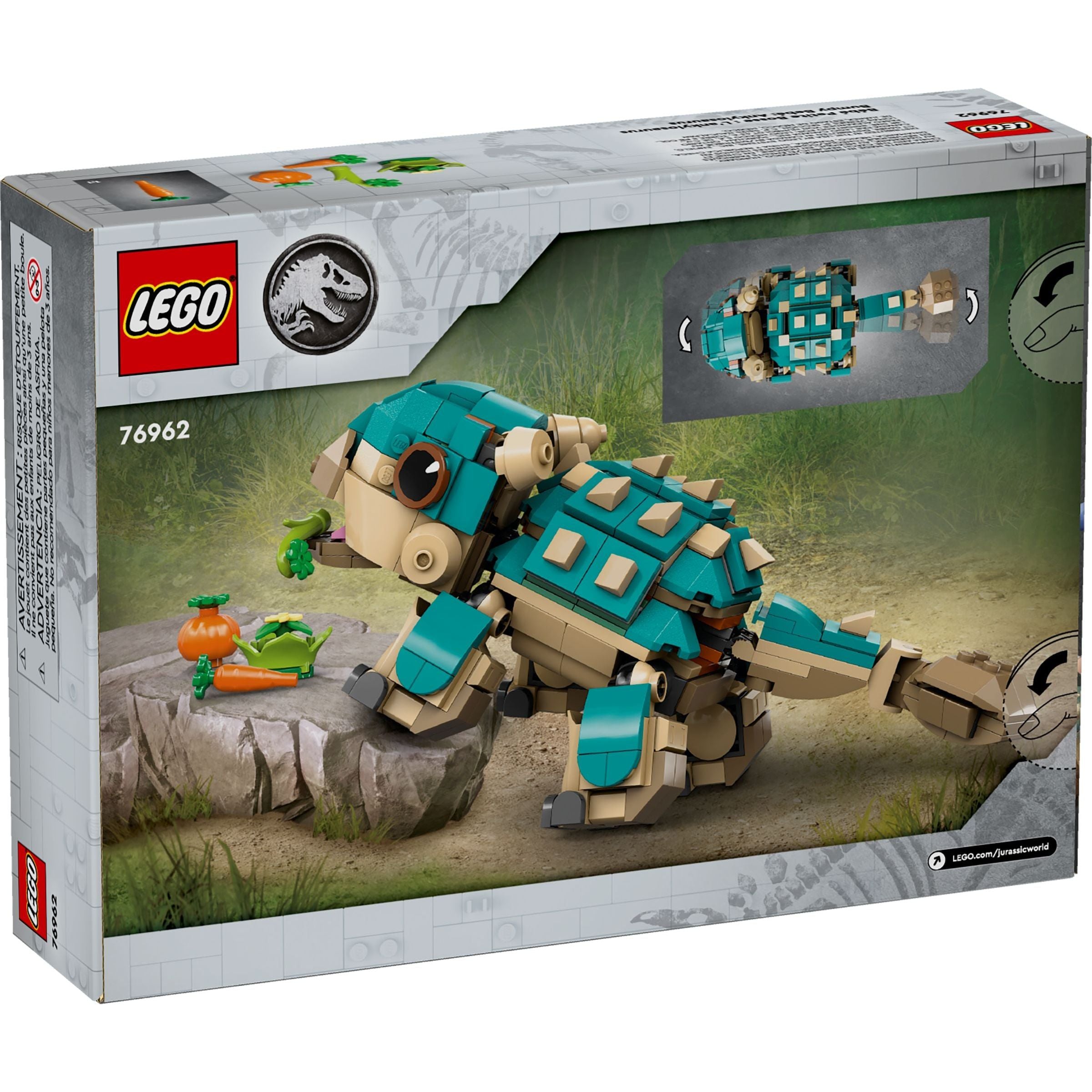 LEGO Jurassic World Baby Bumby: Ankylosaurus 76962