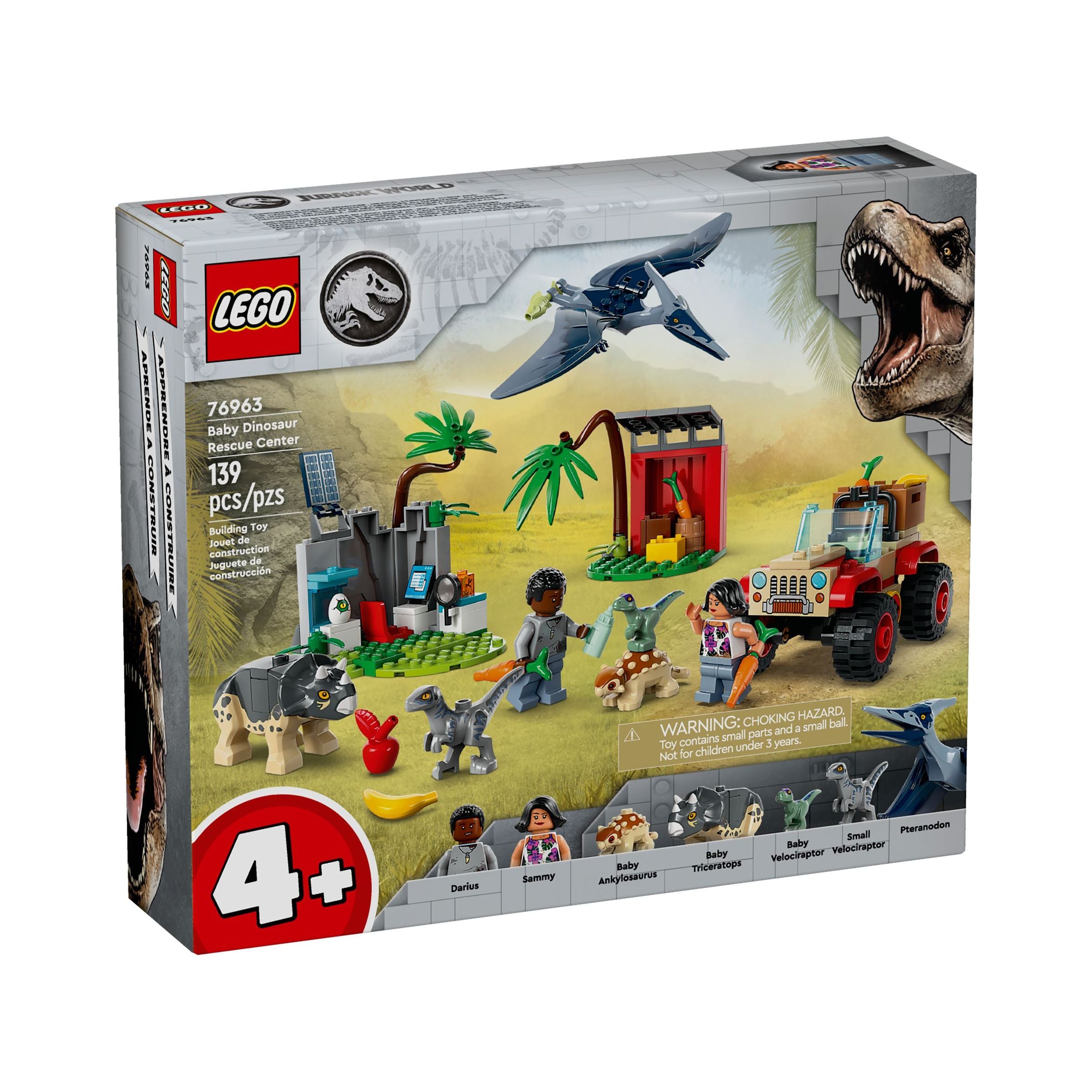 LEGO Jurassic World Rettungszentrum für Baby-Dinos 76963