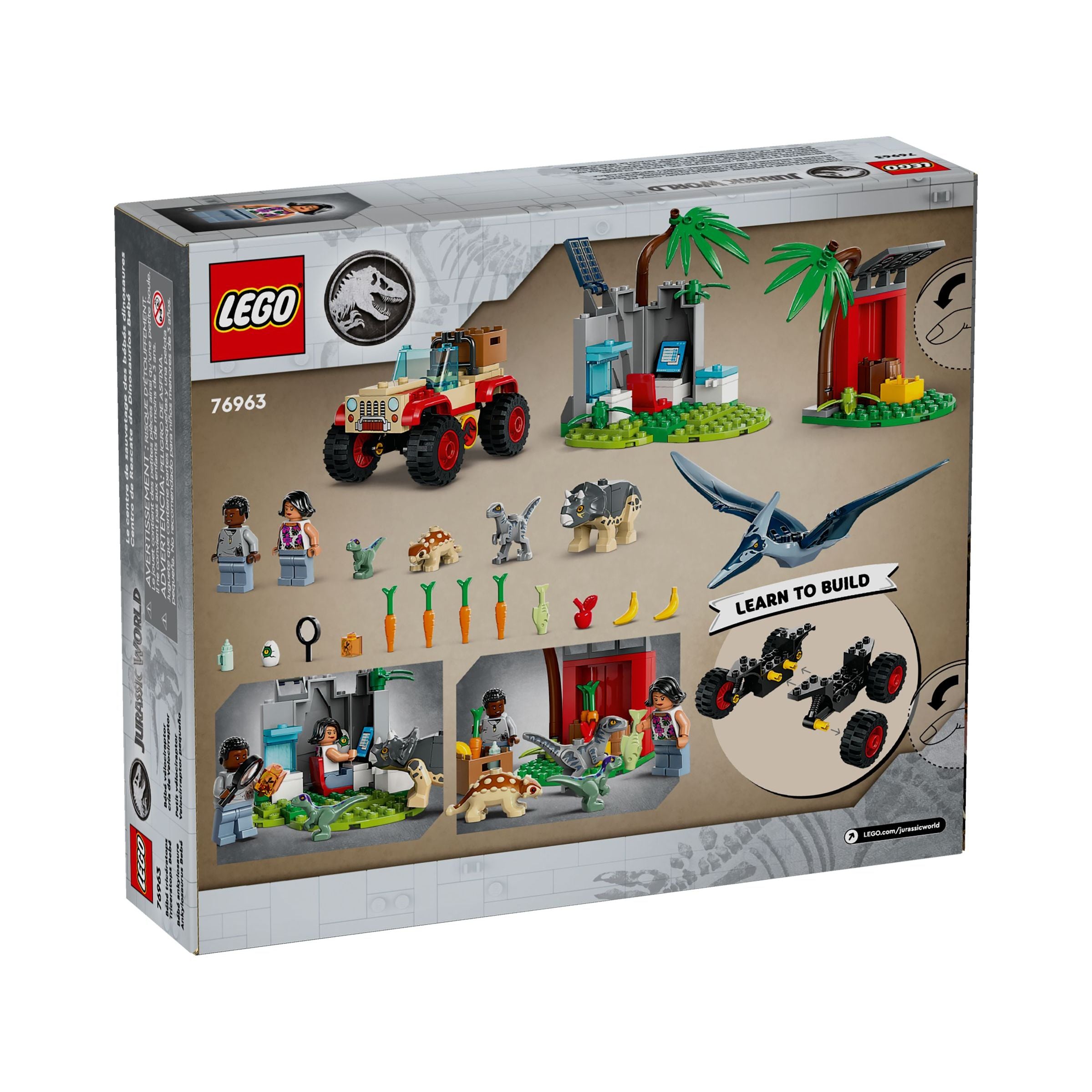 LEGO Jurassic World Rettungszentrum für Baby-Dinos 76963