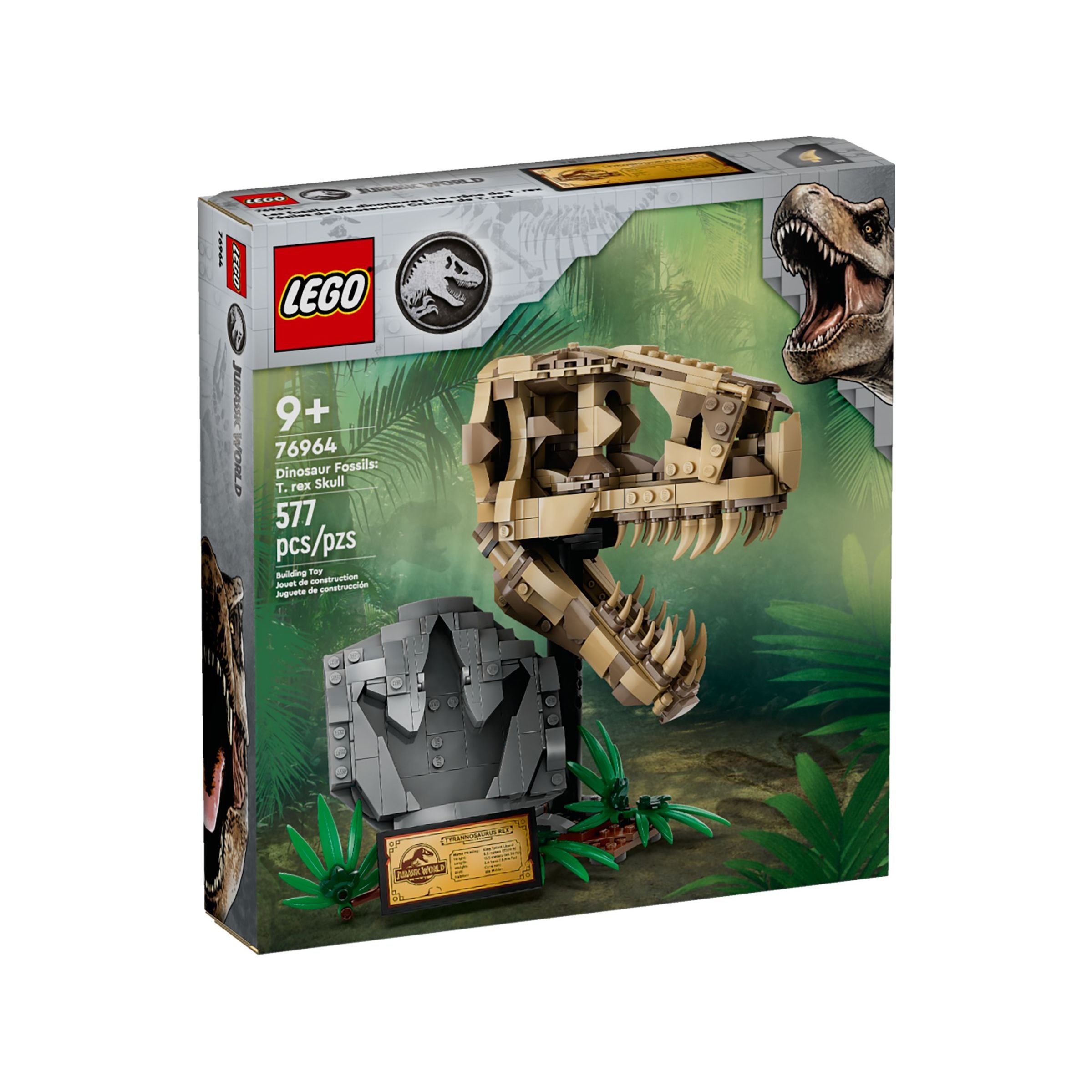 LEGO Jurassic World Dinosaurier-Fossilien: T.-rex-Kopf 76964