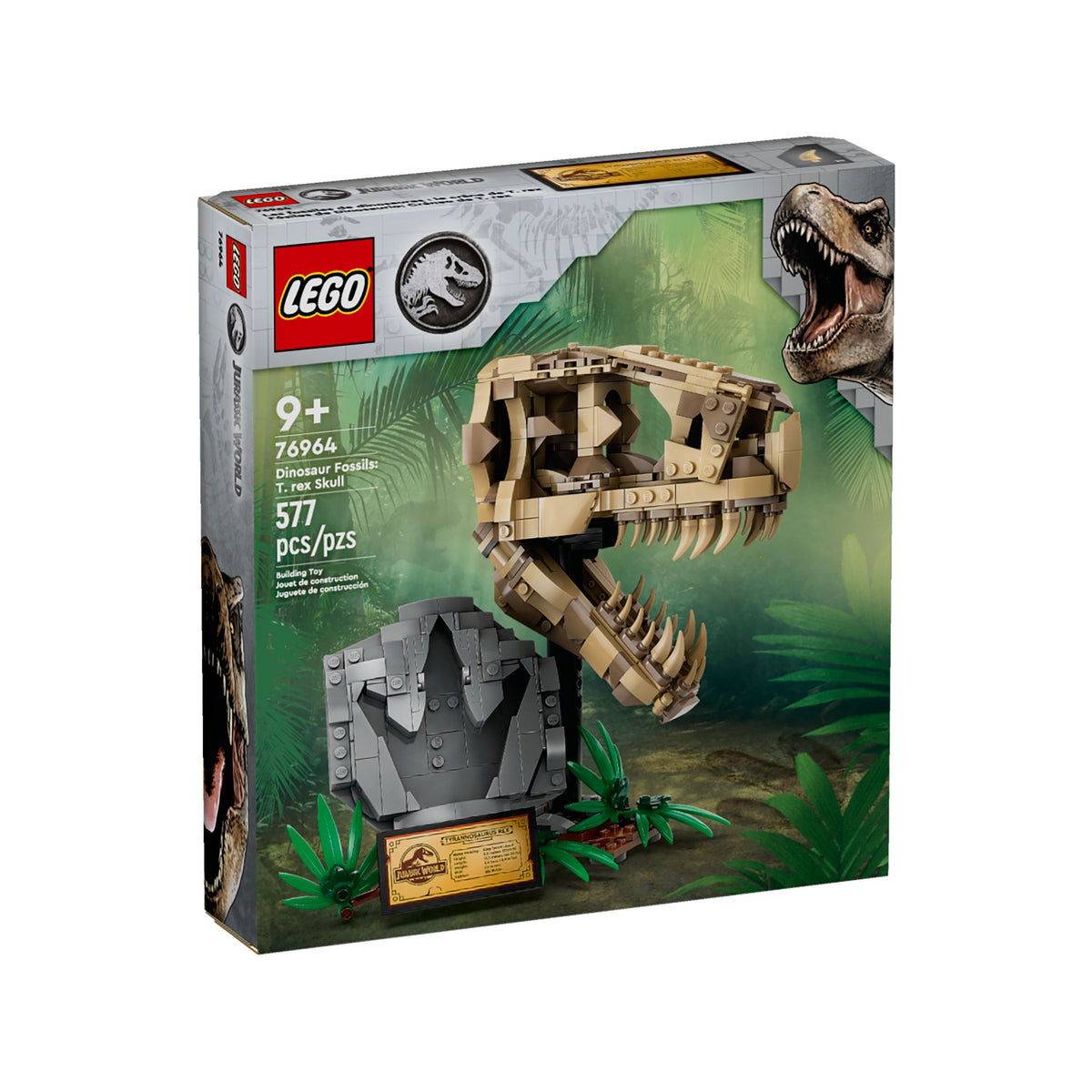 LEGO Jurassic World Dinosaurier-Fossilien: T.-rex-Kopf 76964