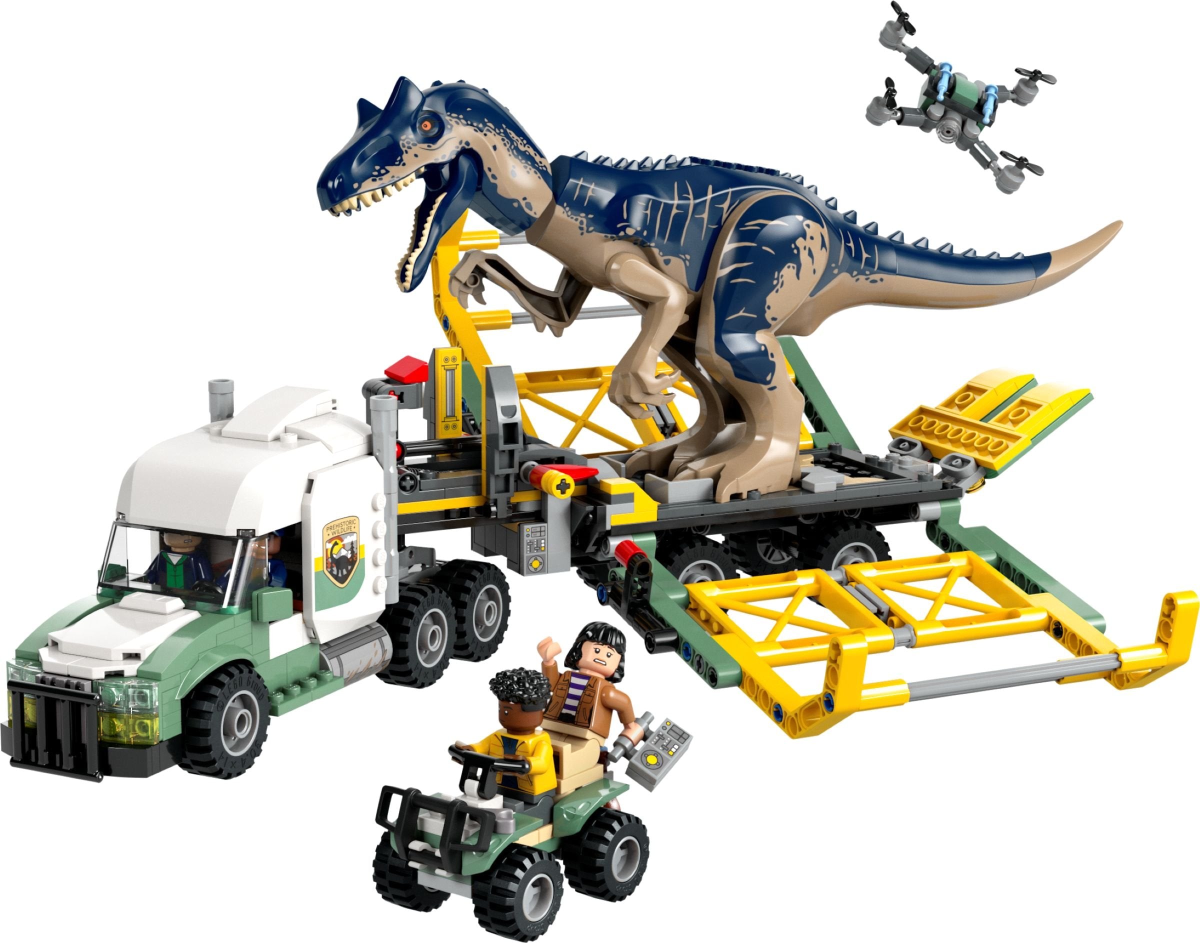 LEGO Jurassic World Allosaurus Transport Truck 76966