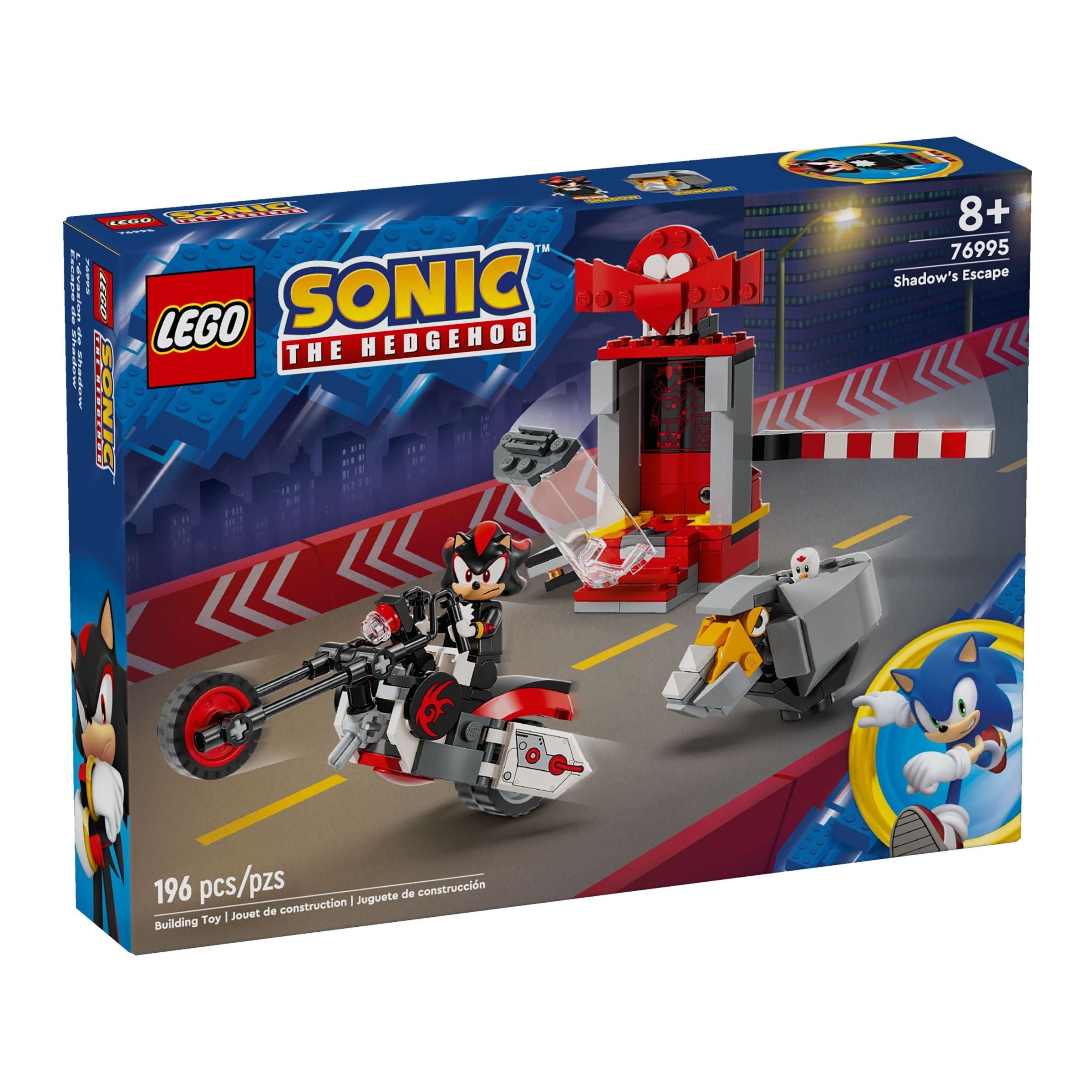 LEGO Sonic Shadow the Hedgehog Flucht 76995
