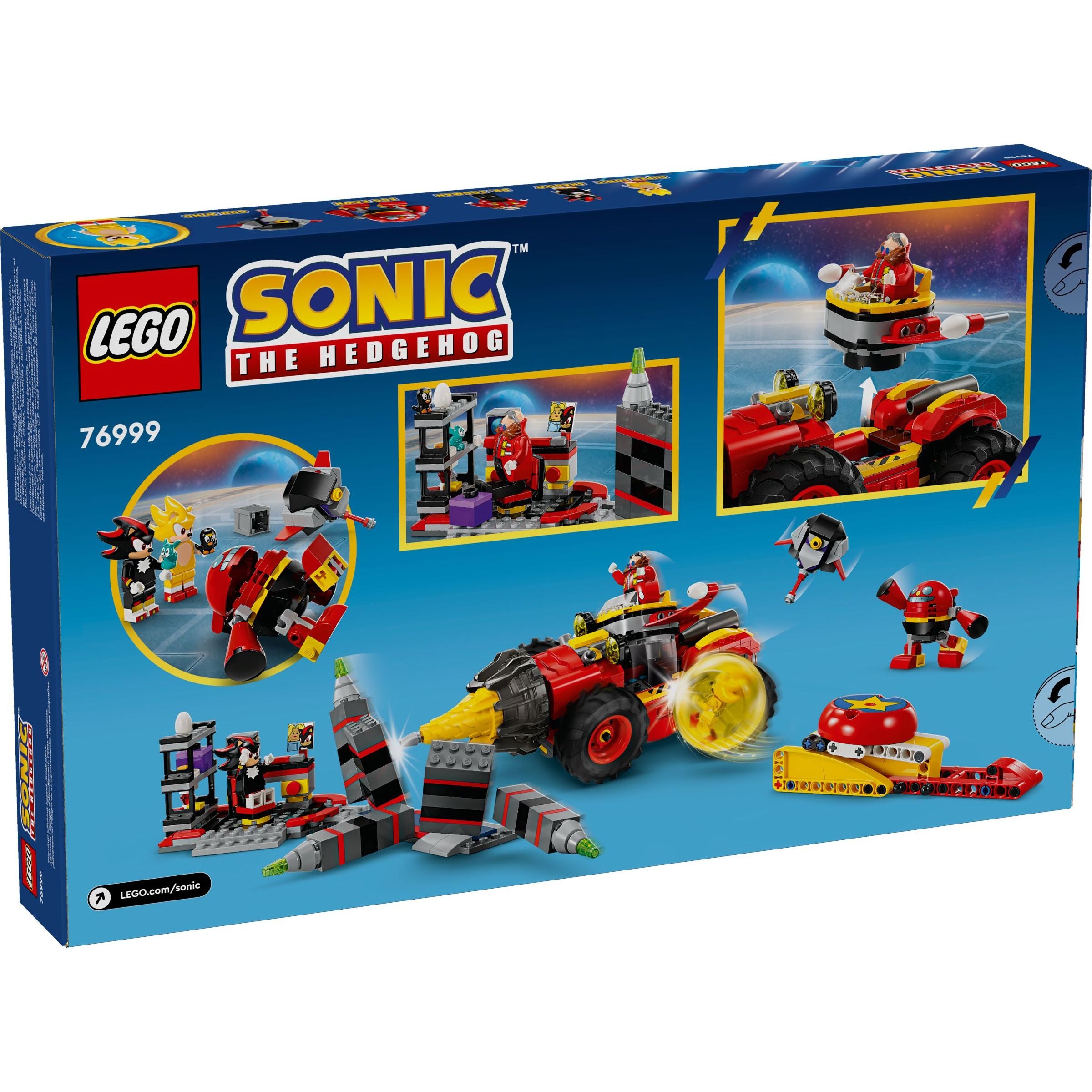 LEGO Sonic the Hedgehog Super Sonic vx Egg Drillster 76999