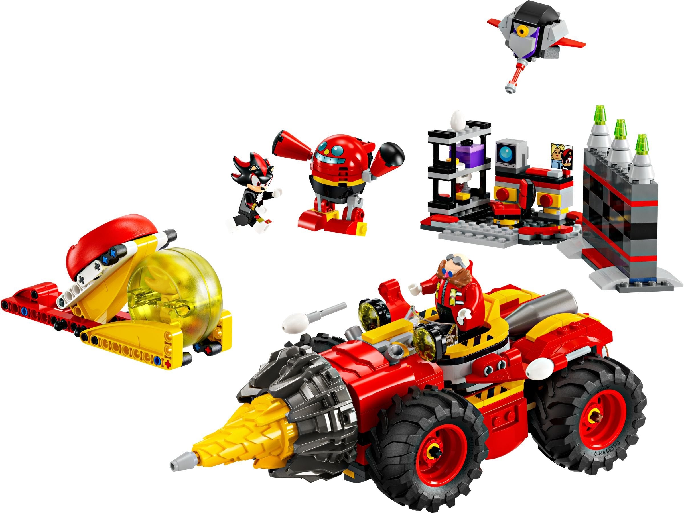 LEGO Sonic the Hedgehog Super Sonic vx Egg Drillster 76999
