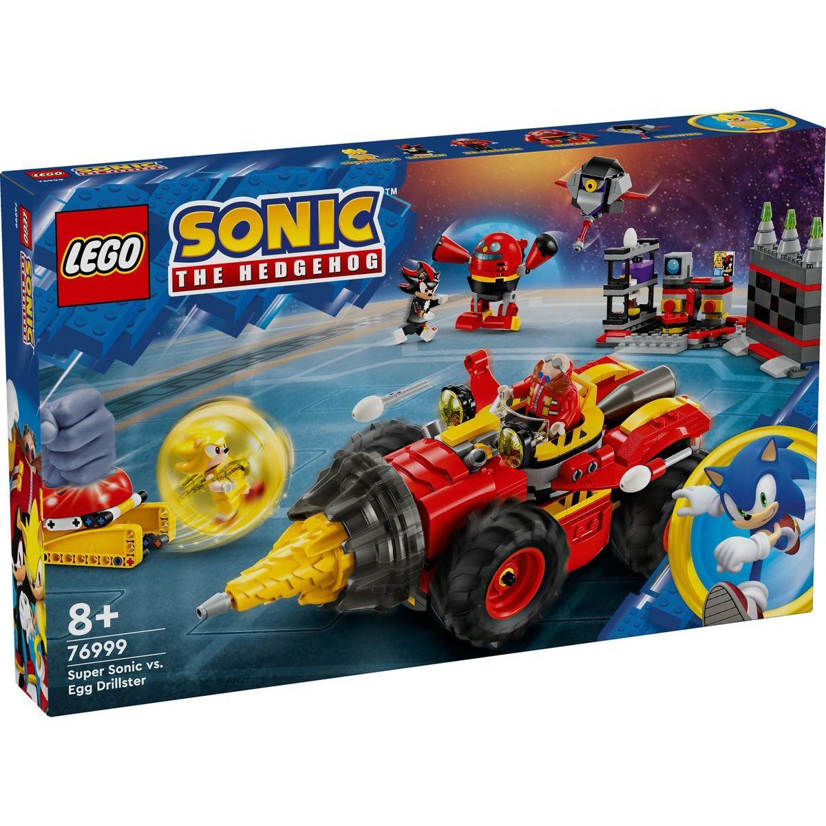 LEGO Sonic the Hedgehog Super Sonic vx Egg Drillster 76999
