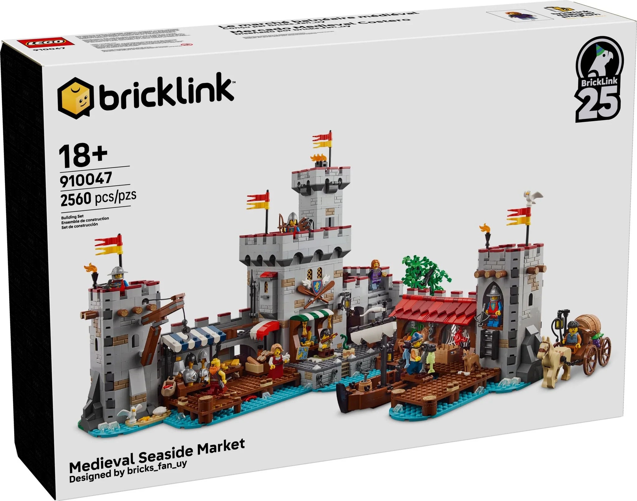 LEGO Bricklink - Markt am Meer im Mittelalter 910047