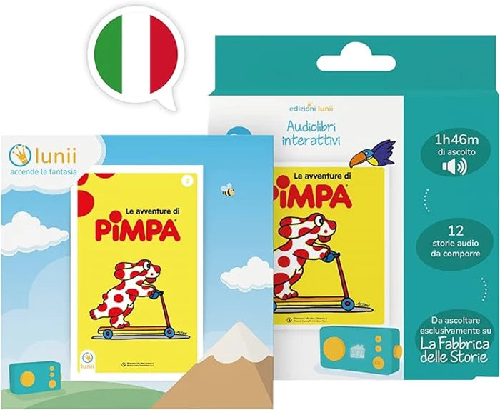 LUNII AUDIOLIBRO INTERATTIVO LE AVENTURE DI PAMPA