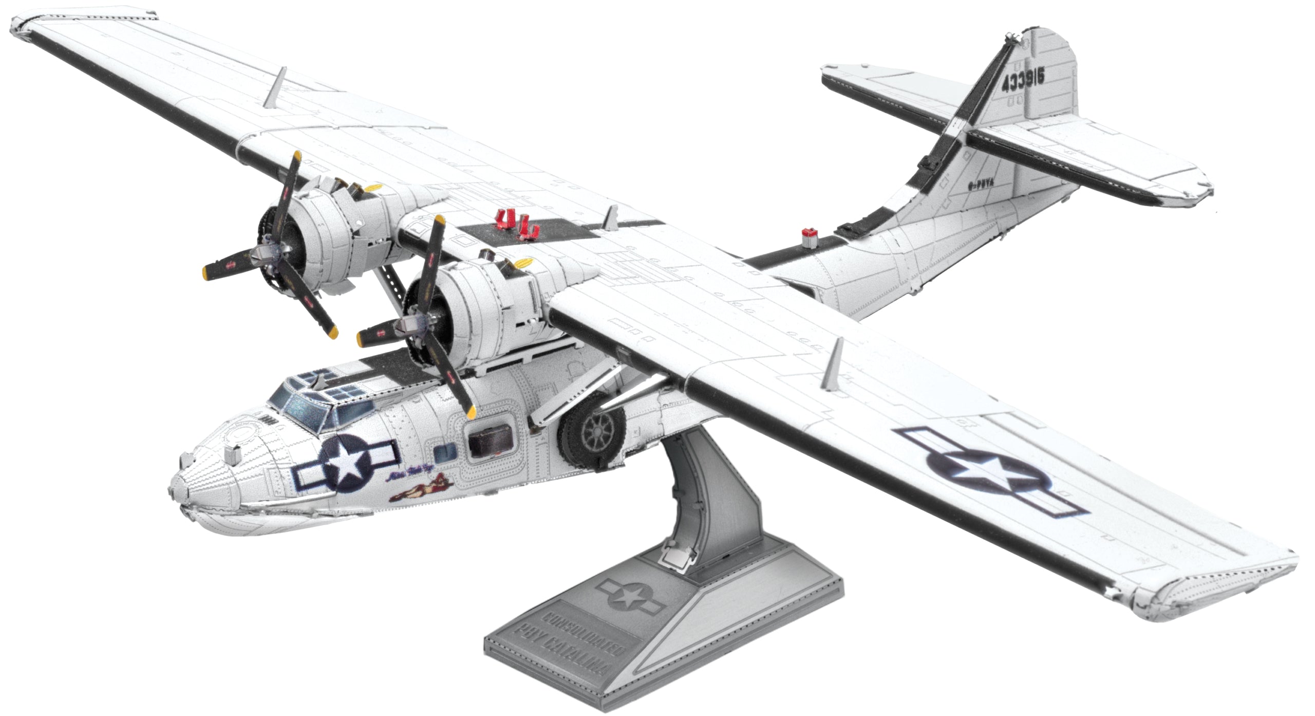 Metal Earth Consolidated PBY Catalina – Metall Bausatz