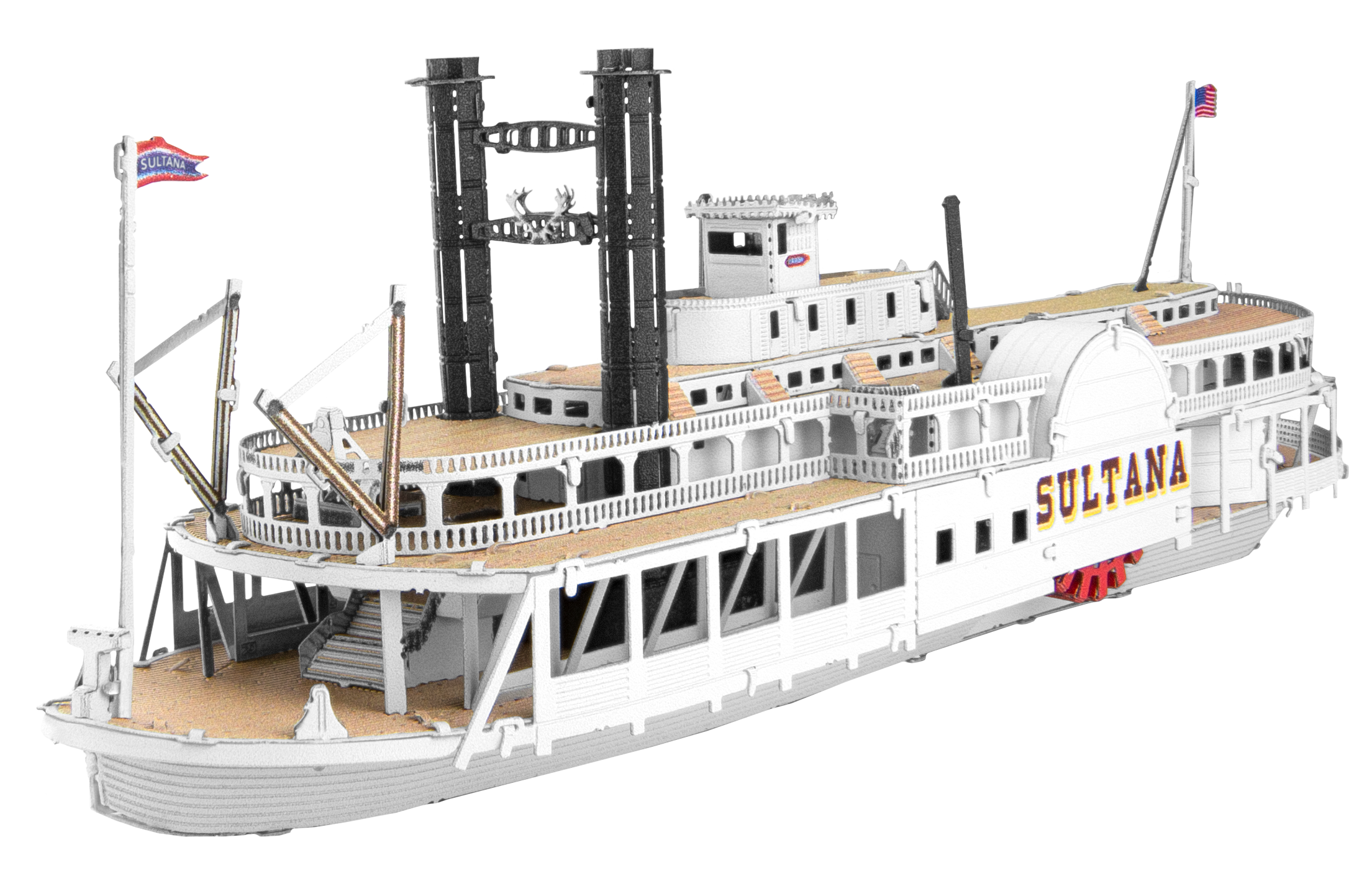 Metal Earth Sultana Steamboat – Metall Bausatz