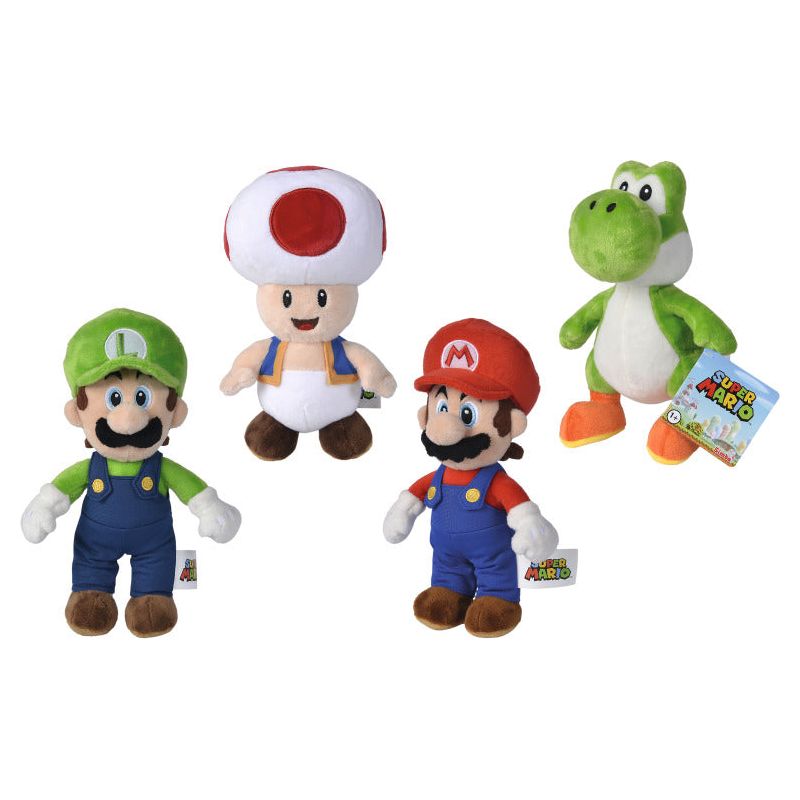 Super Mario Plüsch 20 cm assortiert