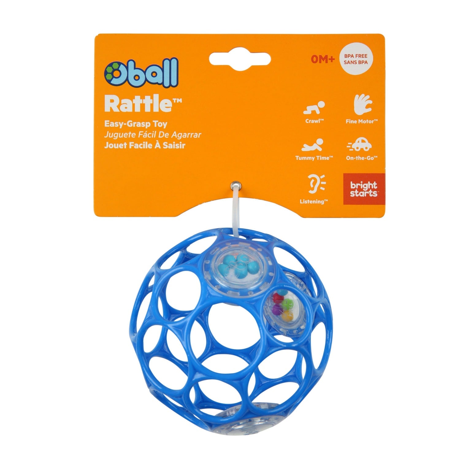 Oball Rattle - blau