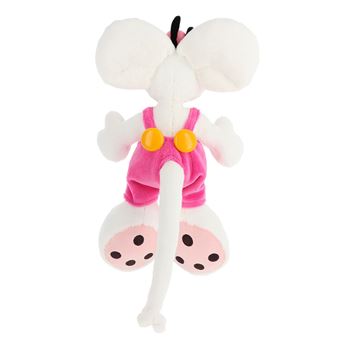 Diddl-Plüschtier in rosa Latzhose, 30 cm