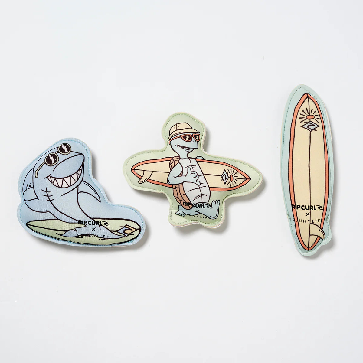 Sunnylife Dive Buddies Shred Turtle Aqua Set of 3
