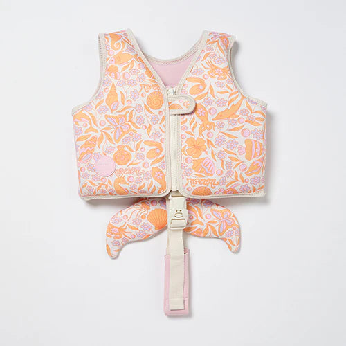 Sunnylife Kids Swim Vest 2-3 Ocean Magic Pink