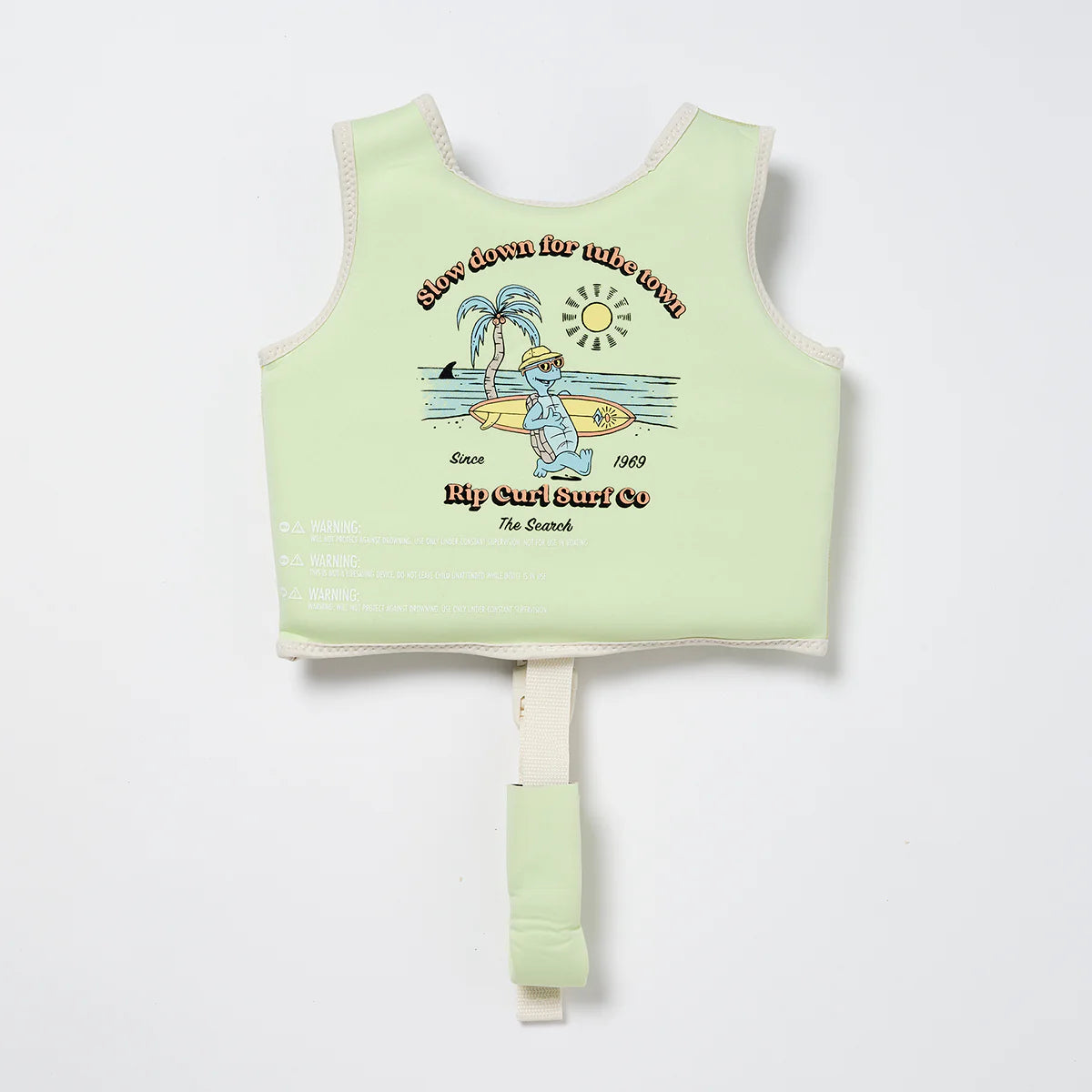 Sunnylife Kids Swim Vest 2-3 Shred Turtle Aqua