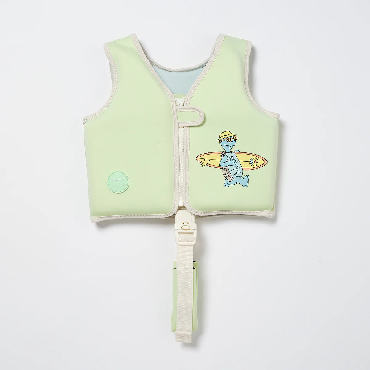 Sunnylife Kids Swim Vest 3-6 Shred Turtle Aqua