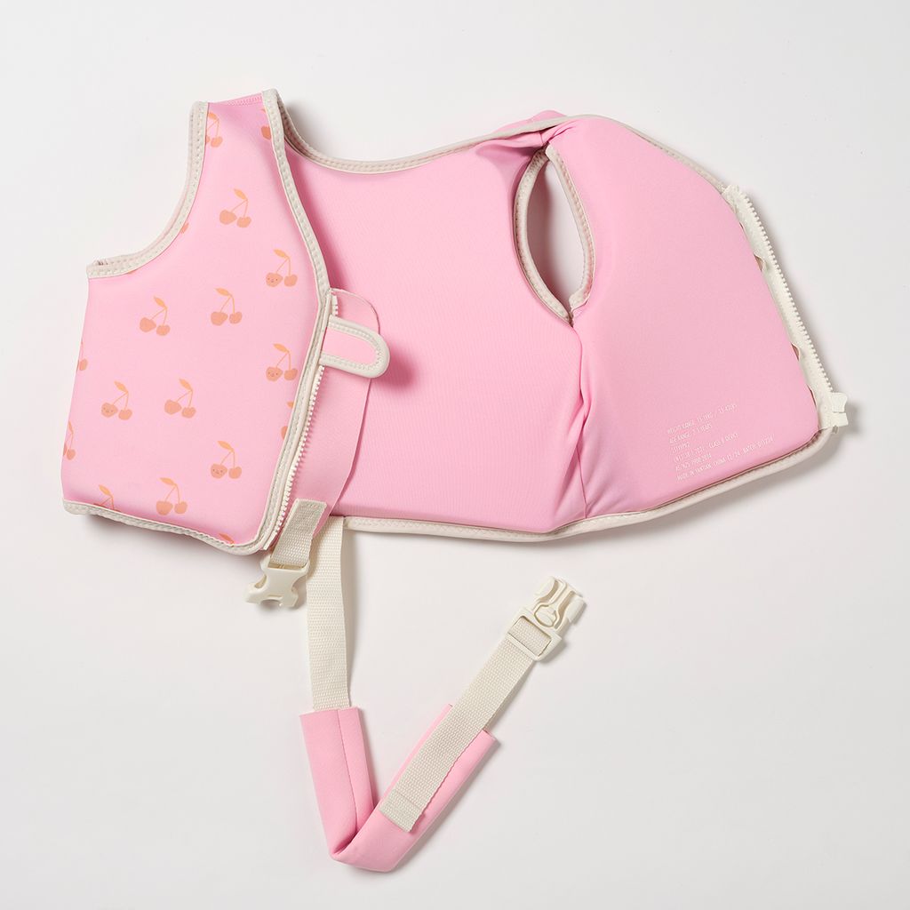 Sunnylife Kinder Schwimmweste 2-3 Cotton Candy Cherry