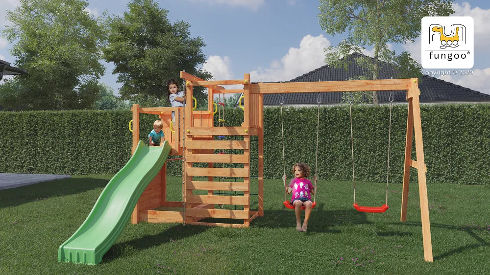 Fungoo Climbing Star3 slide GREEN