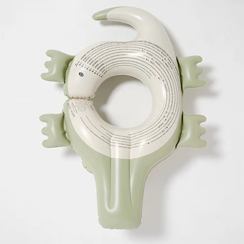 Sunnylife Kinder Schwimmring Cookie das Krokodil Khaki