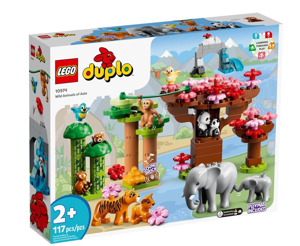 LEGO Duplo Wilde Tiere Asiens 10974