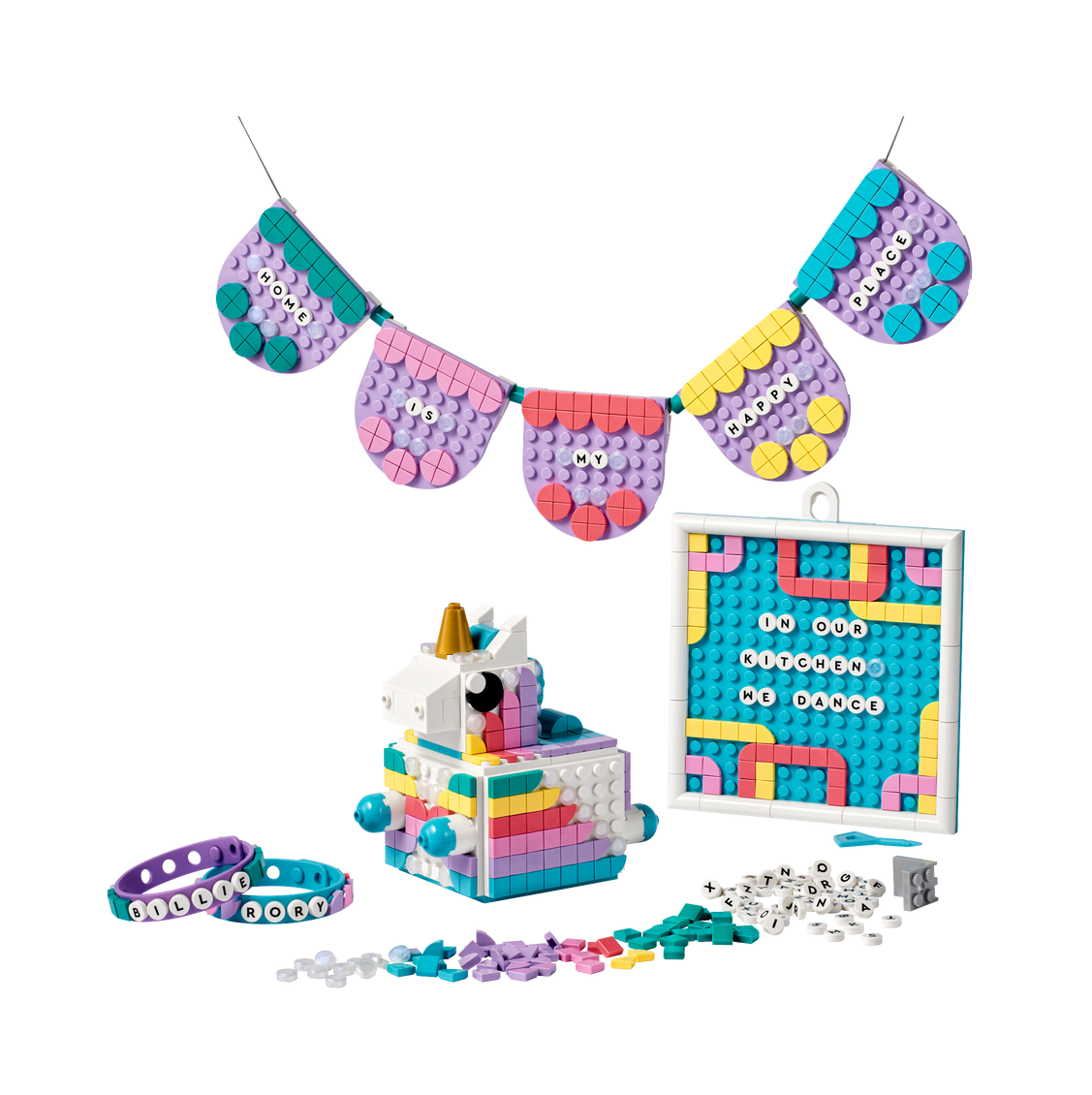 LEGO Dots Einhorn Familienkreativset 41962