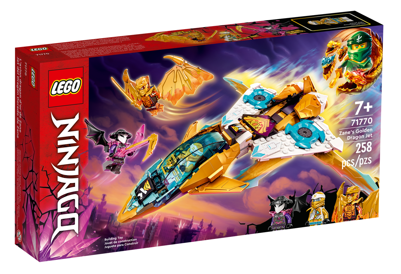 LEGO Ninjago Zanes Golddrachen-Jet 71770