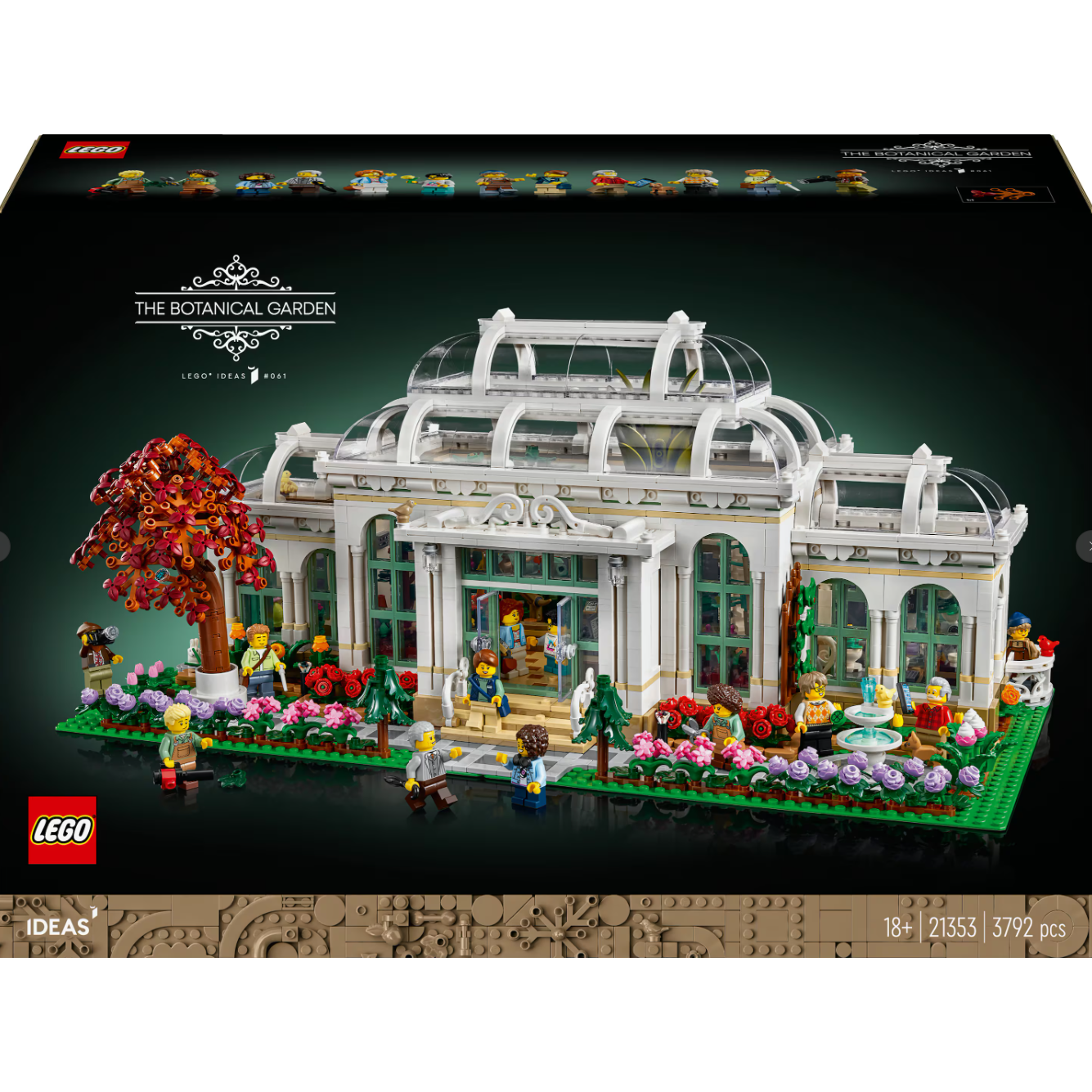 LEGO Ideas der botanische Garten 21353