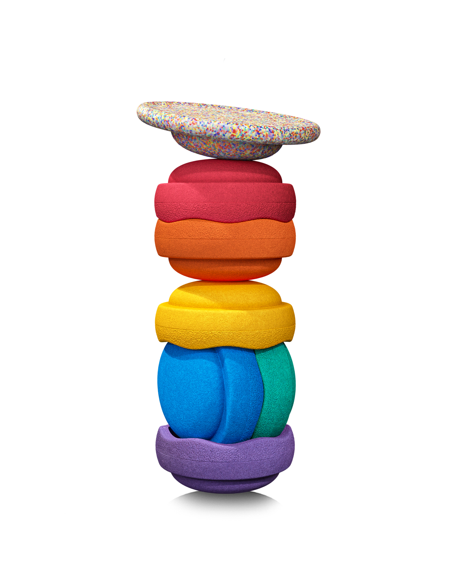 Stapelstein® Rainbow classic bundle 6 + 1