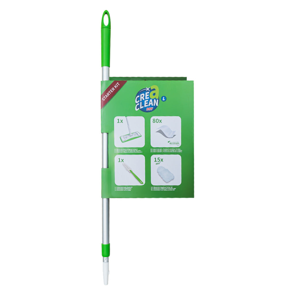 CREaCLEAN Bodenwischer & Staubwischer Starterkit Dry L