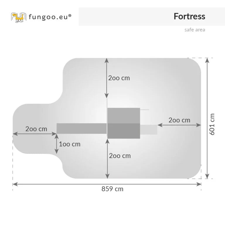 Fungoo FORTRESS slide GREEN
