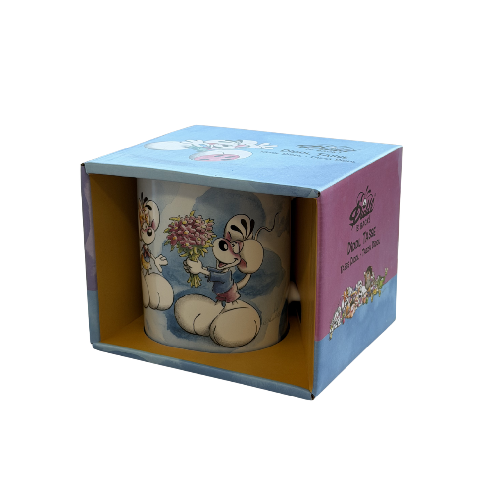 Diddl Tasse blau