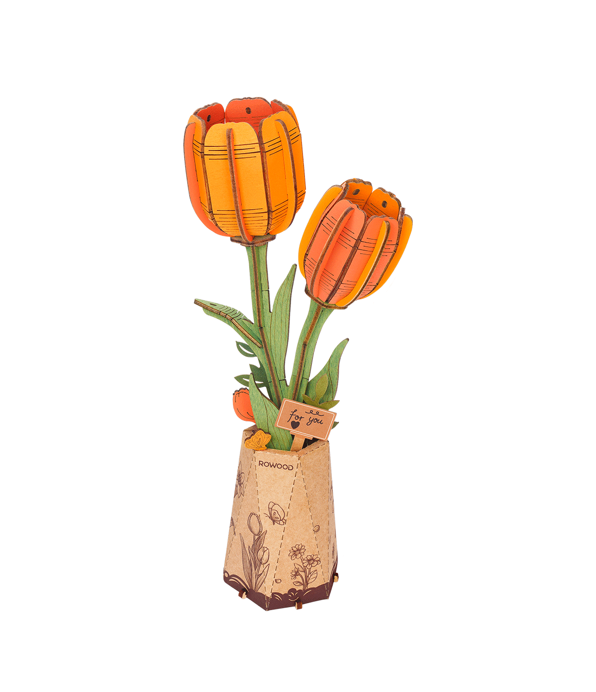 Rowood Orange Tulpe
