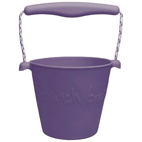Scrunch Bucket - Silikon Eimer Violett