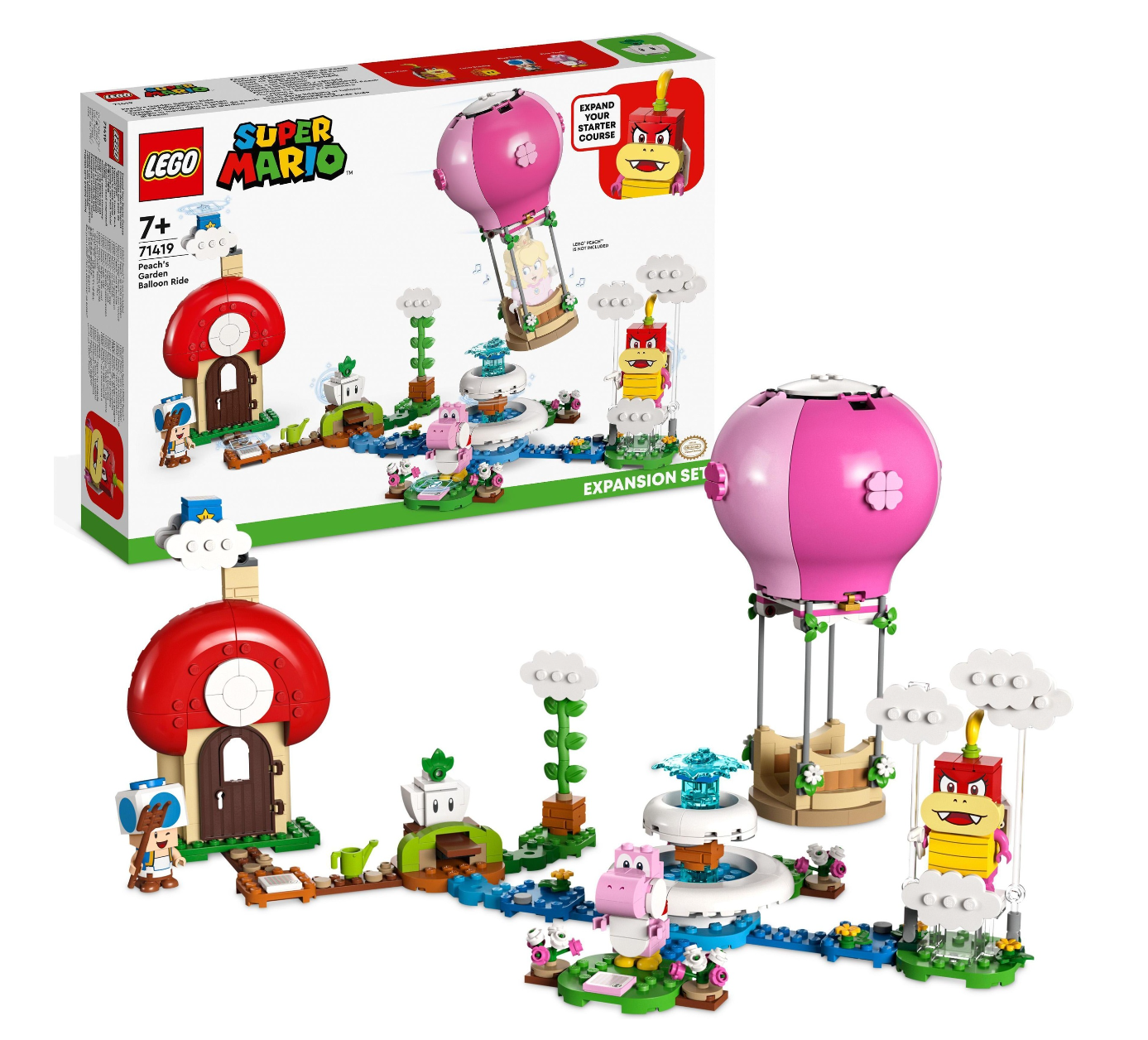 LEGO Super Mario Peach auf Ballonfahrt 71419