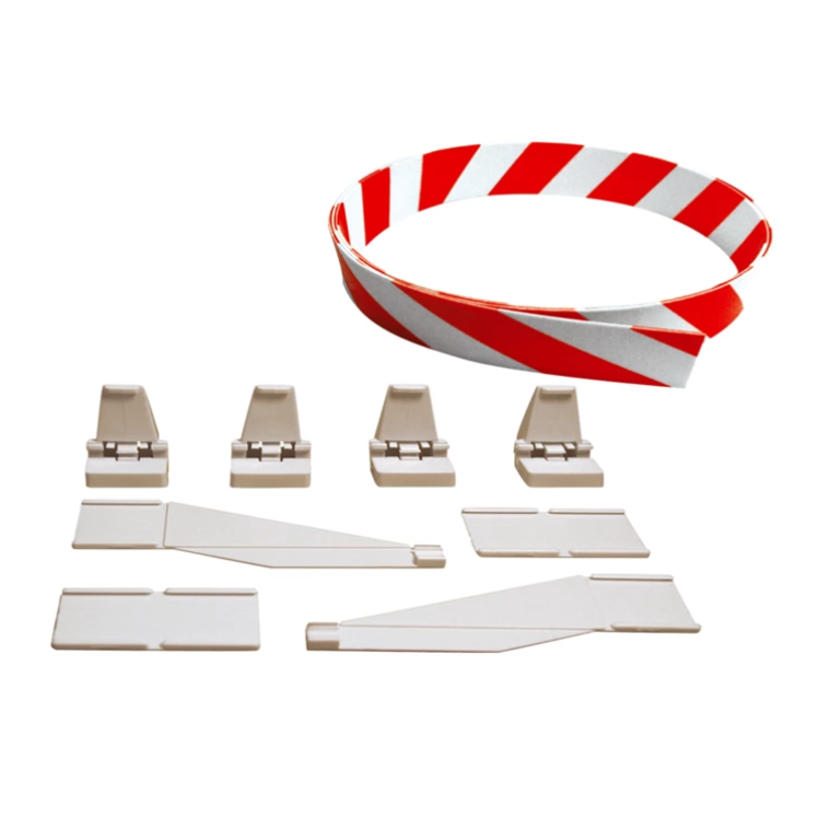Carrera 1:24 Leitplanke Rot/Weiss