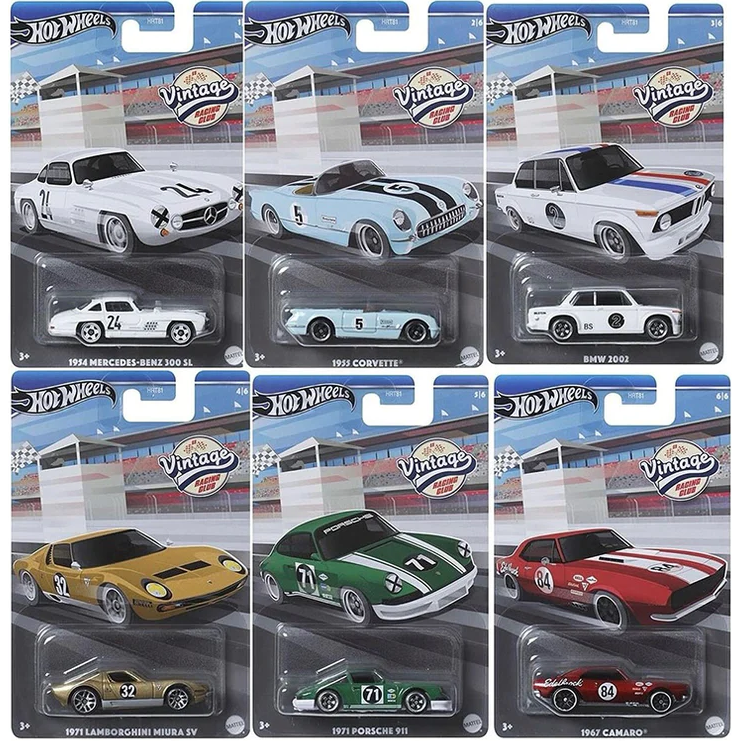 Hot Wheels Vintage 11-fach assortiert