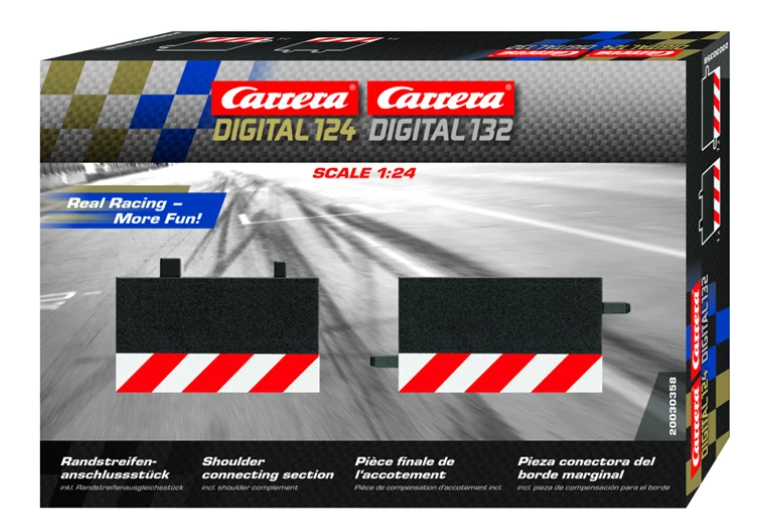 Carrera 124/132 Randstreifenanschluss