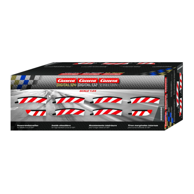 Carrera 1:24 Innenrand.- Steilkurve 2/30°