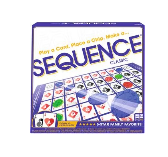 Sequence Classic, d/f/i ab 7 Jahren, 2-12 Spieler, Glücks- und Strategiespiel