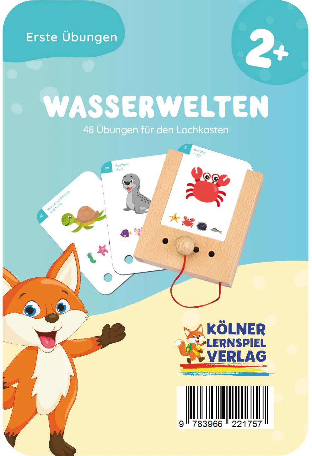 Kölner Lernspielverlag Neu: Erste Übungen - Wasserwelten 2+